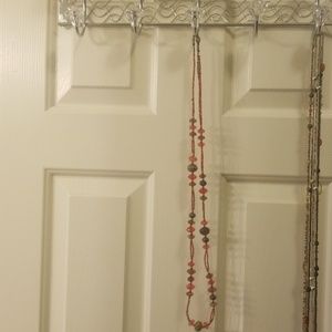 Gorgeous glass charming Charlie  beaded necklace